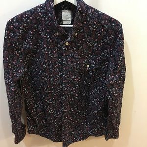 Paisley casual men's shirt
