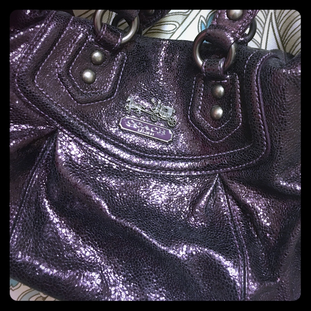 Limited addition Madison Claire large COACH BAG