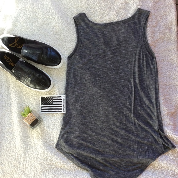 Basic Grey Tank - Picture 6 of 7