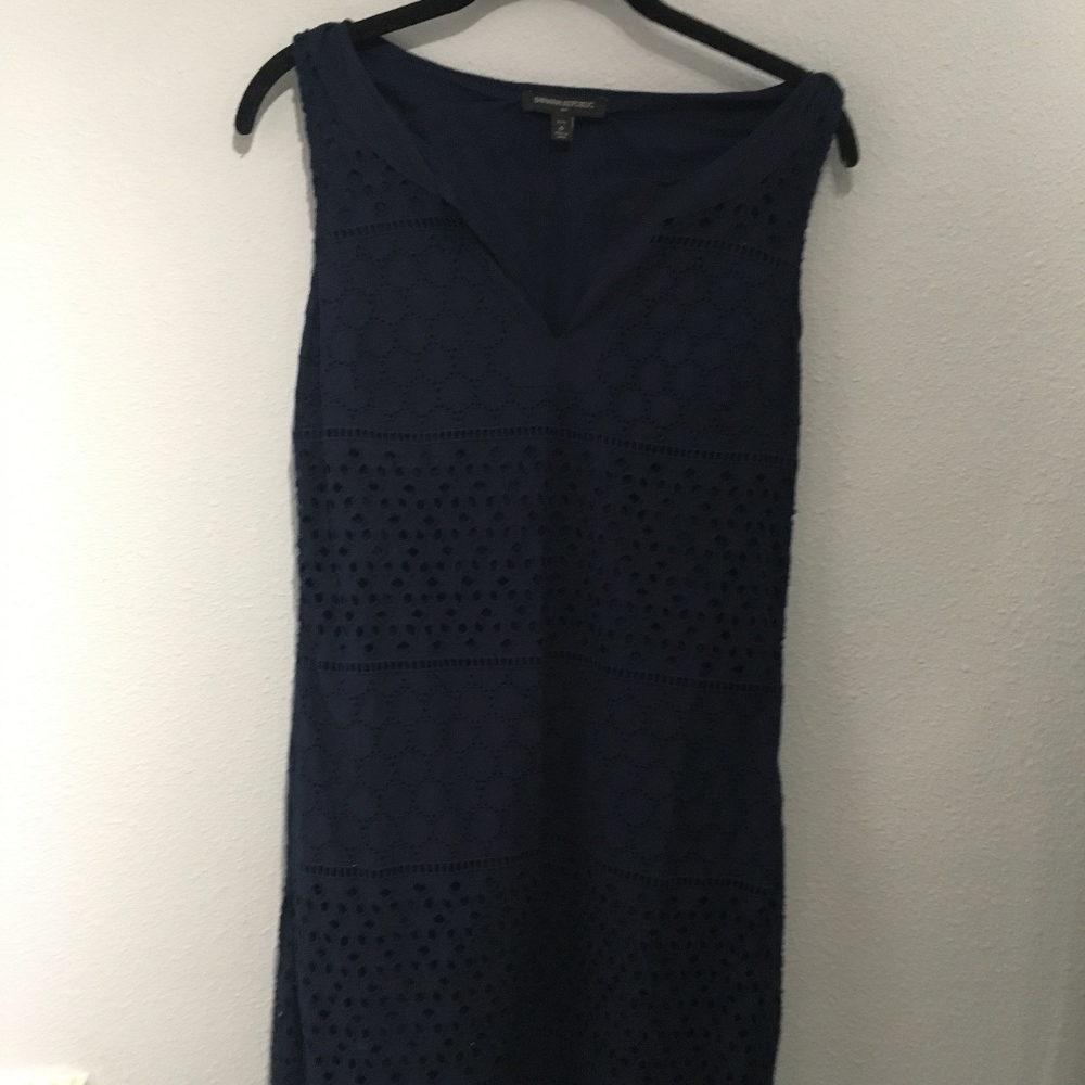 Banana Republic Navy Dress