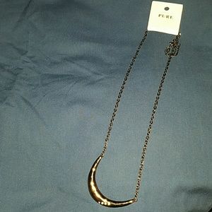 Pure Lead free Necklace with 4 Rhinestones