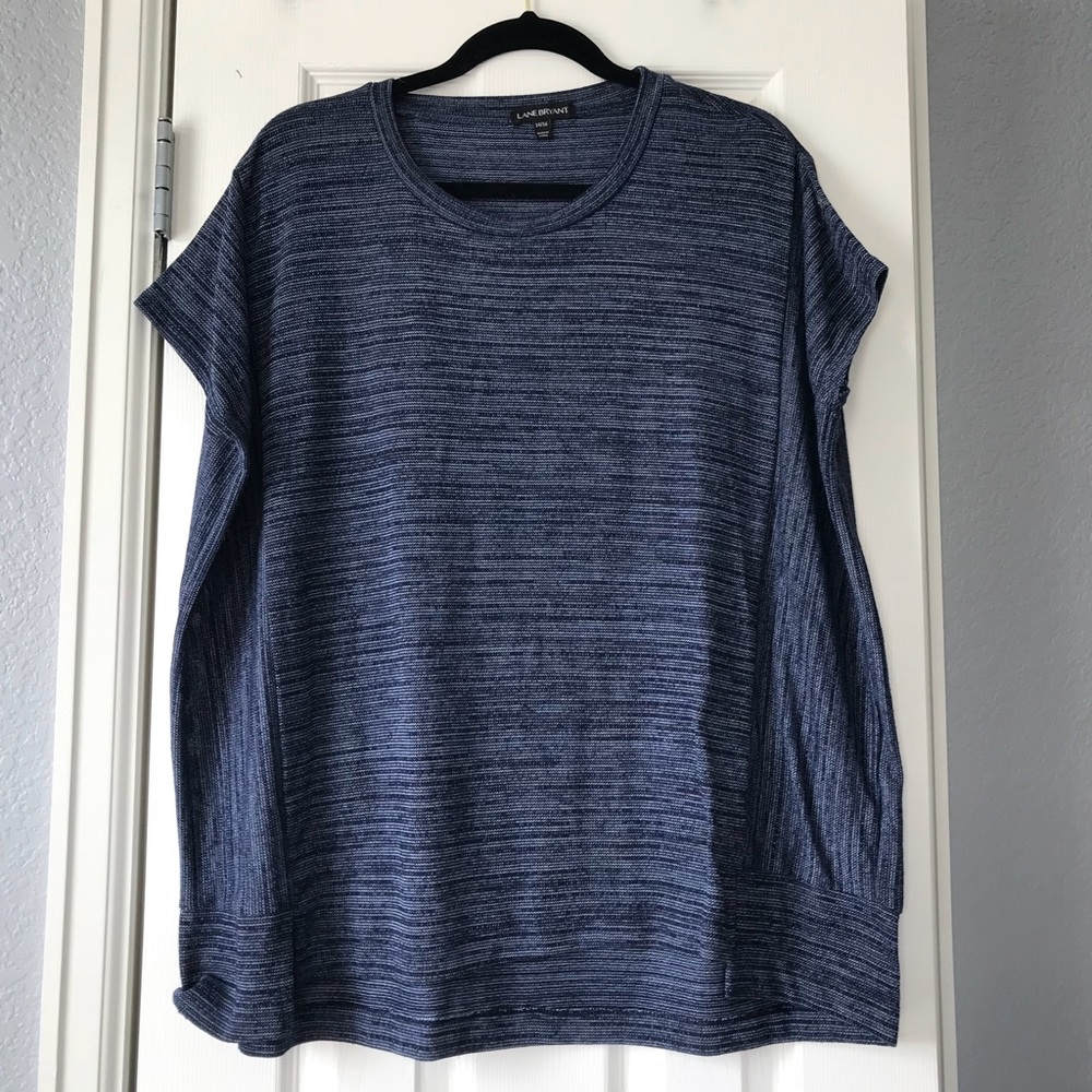 Lane Bryant Navy Knit Caftan-14/16