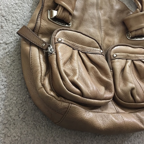 💕 B. Makowsky tan soft leather cute hobo 💕 - Picture 2 of 8