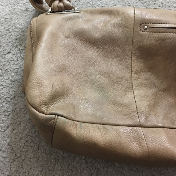 💕 B. Makowsky tan soft leather cute hobo 💕 - Picture 4 of 8