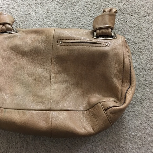 💕 B. Makowsky tan soft leather cute hobo 💕 - Picture 5 of 8