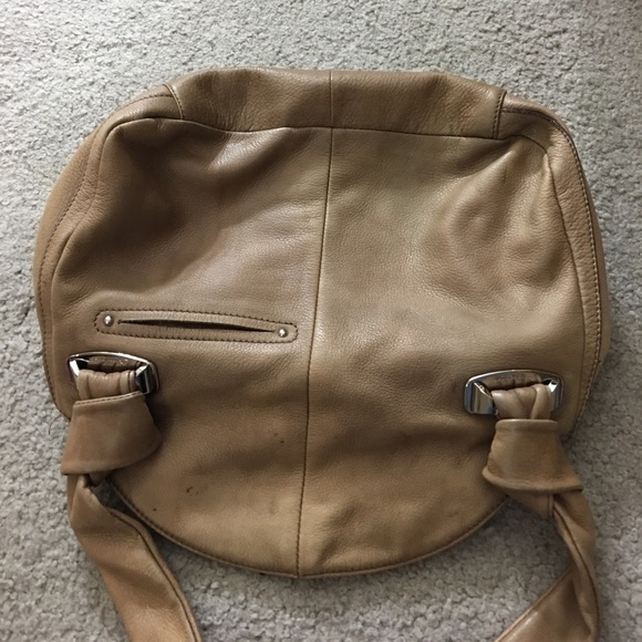 💕 B. Makowsky tan soft leather cute hobo 💕 - Picture 8 of 8