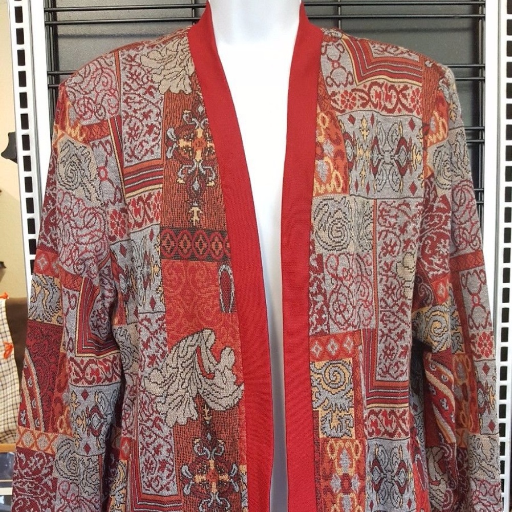 Vintage GRAFF Californiawear Womens Size 16 XL Red