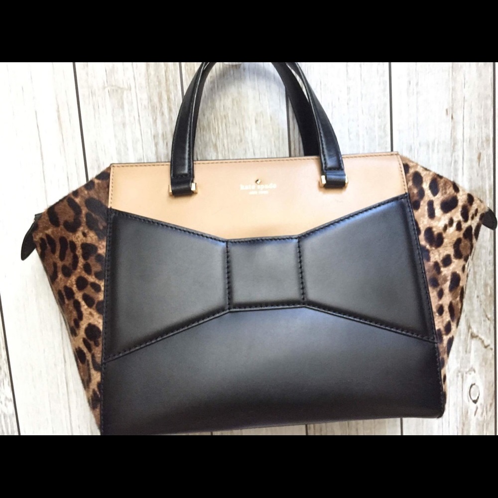 💥Kate Spade Rare!!!! Madison Ave Leopard Beau