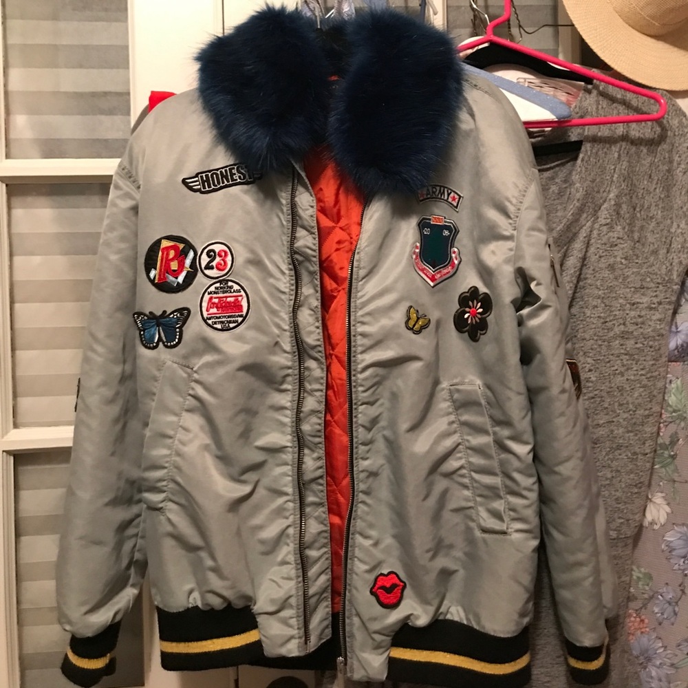 Rare Zara Bomber Jacket