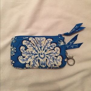Blue and White Vera Bradley Wallet
