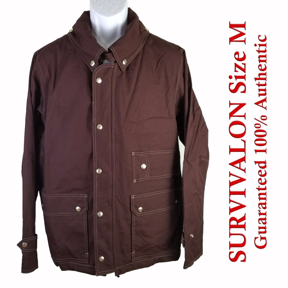 NWT Survivalon Men's Chestnut Cagney Jacket Size M