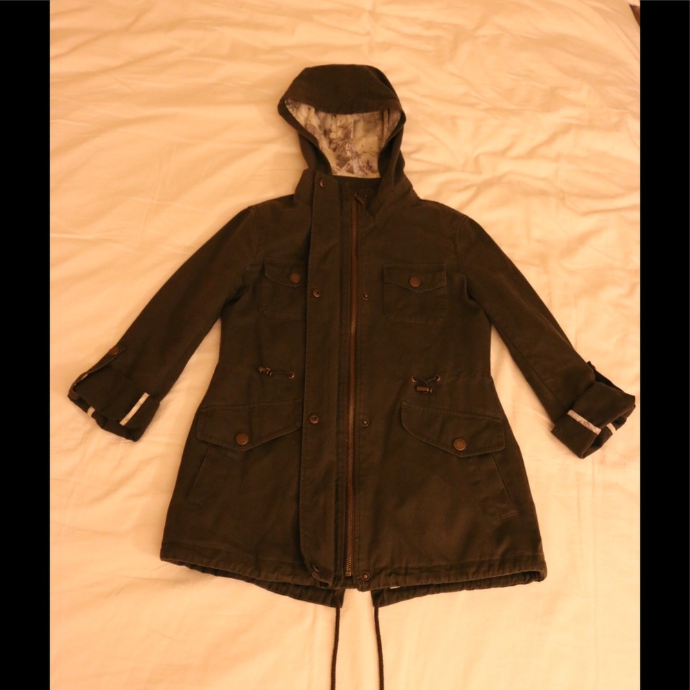 BCBGeneration army green jacket