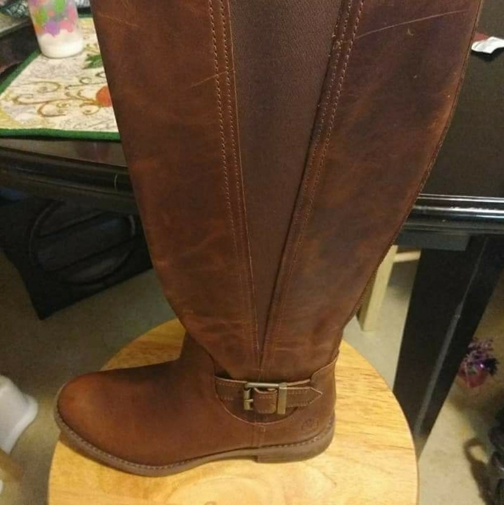 Boots and gym shoes