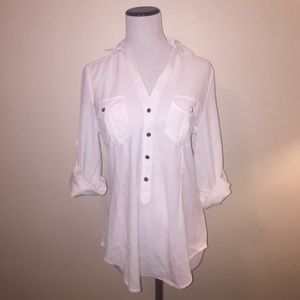 White button up