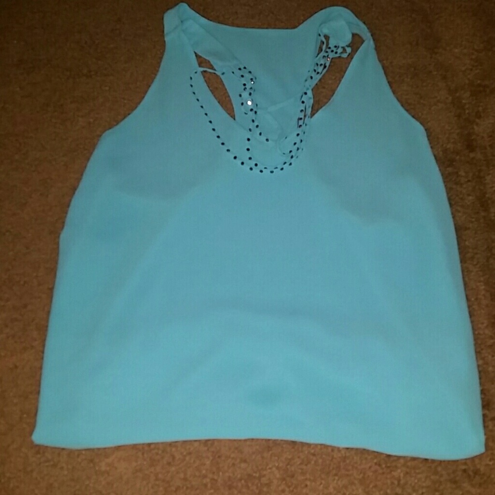 Torqouise top