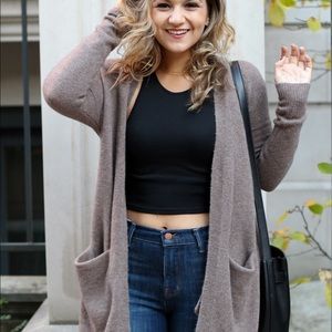 Madewell wool blend oversized ryder cardigan