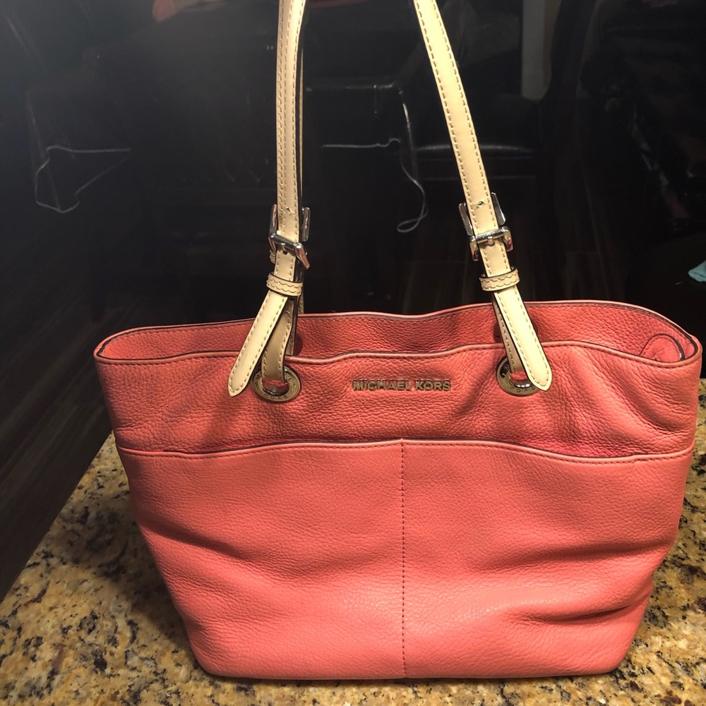 Coral Michael Kors Bag