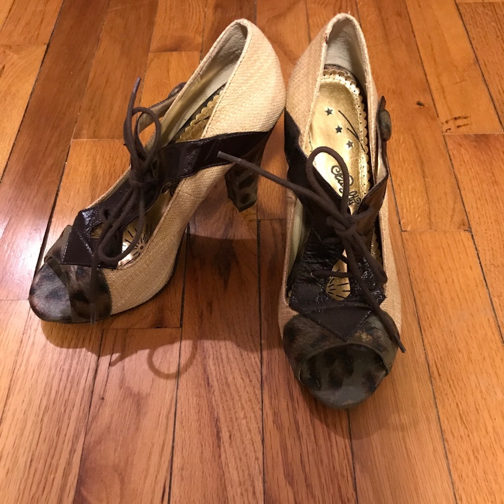 Naughty Monkey Heels