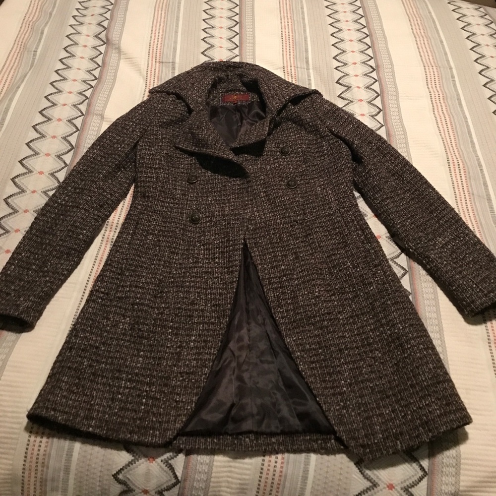 7 For All Mankind Brown Tweed Jacket