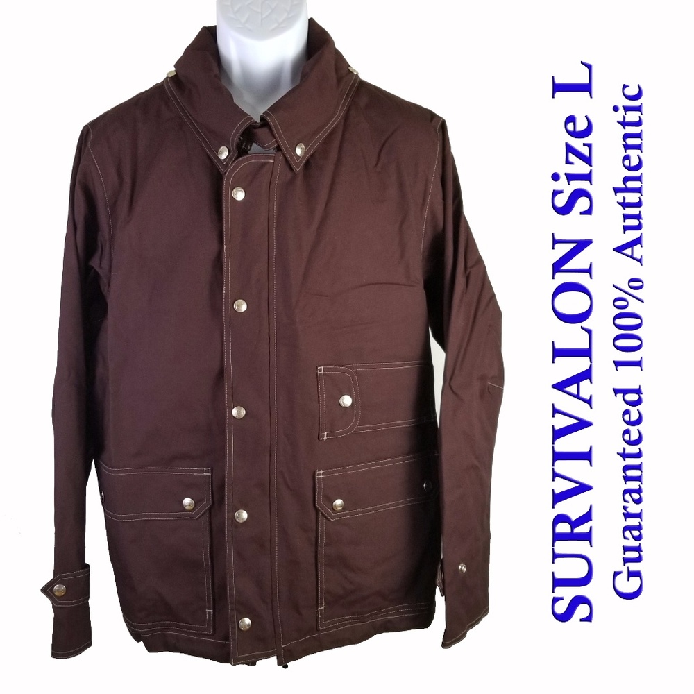 NWT Survivalon Men's Chestnut Cagney Jacket Size L