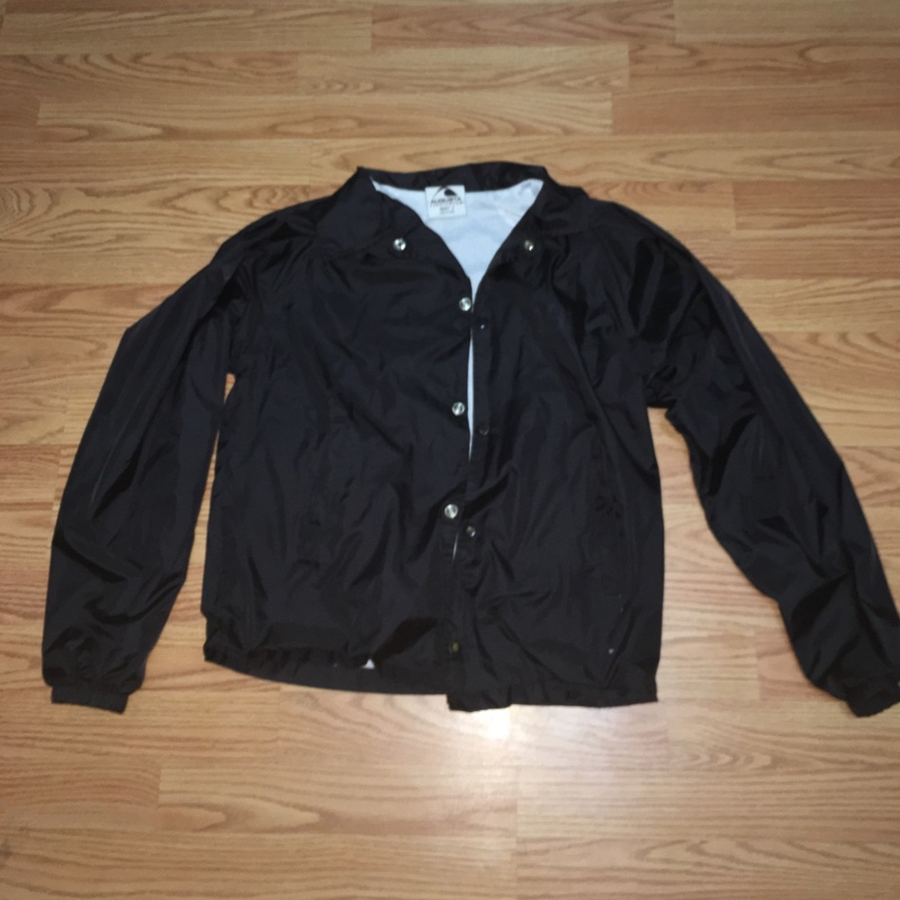 100% Authentic Augusta Black Windbreaker