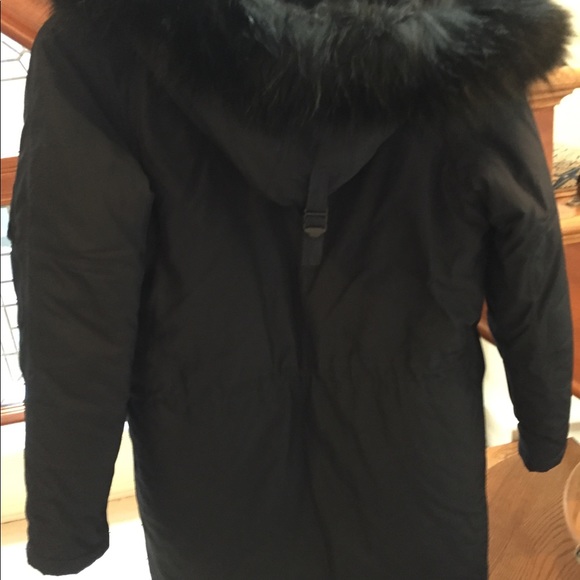 The Kooples fur parka- Size Small - Picture 2 of 3