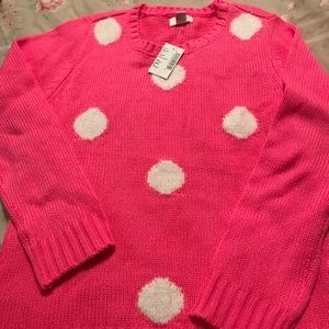 Girls Pink sweater