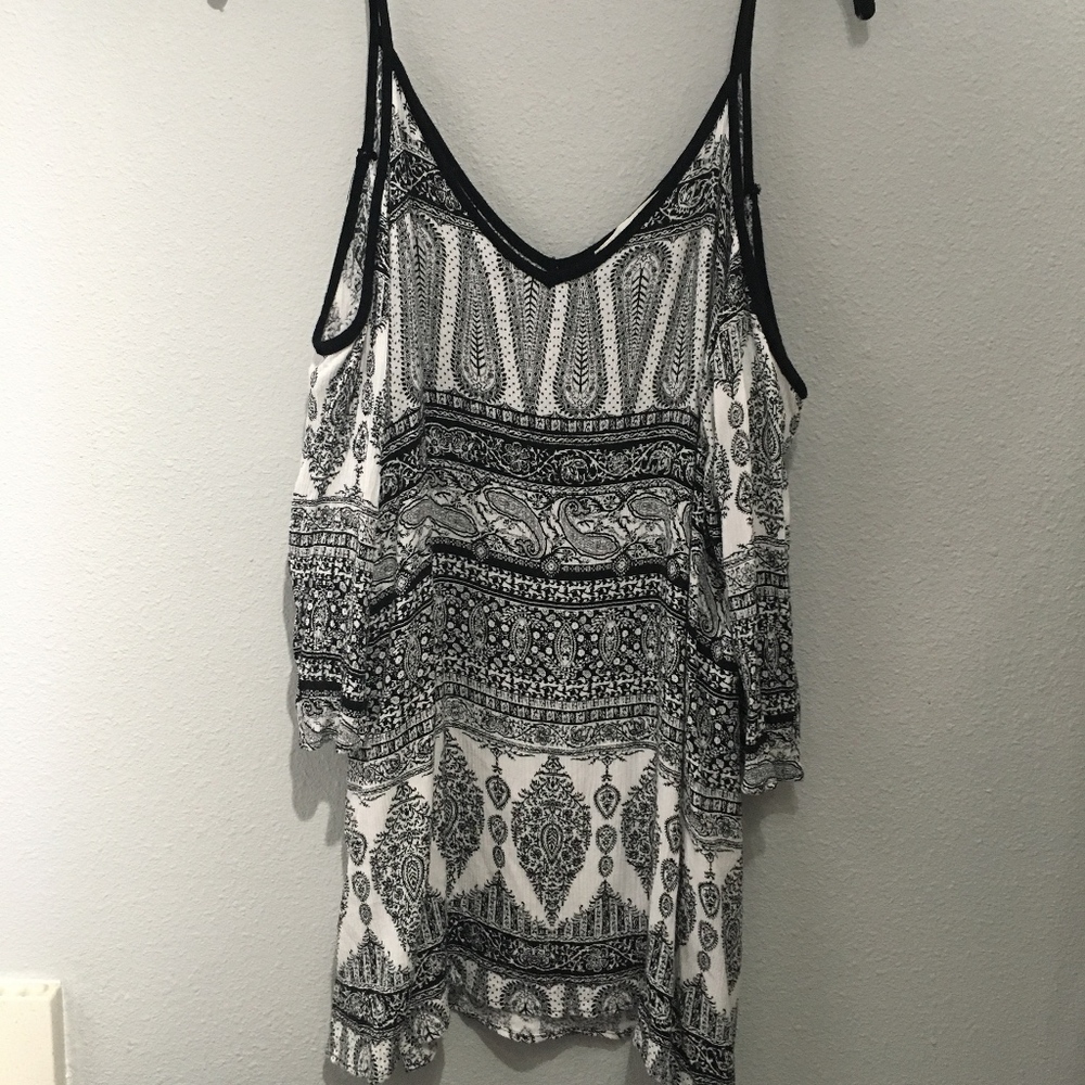 Open Shoulders Dress/Cover up