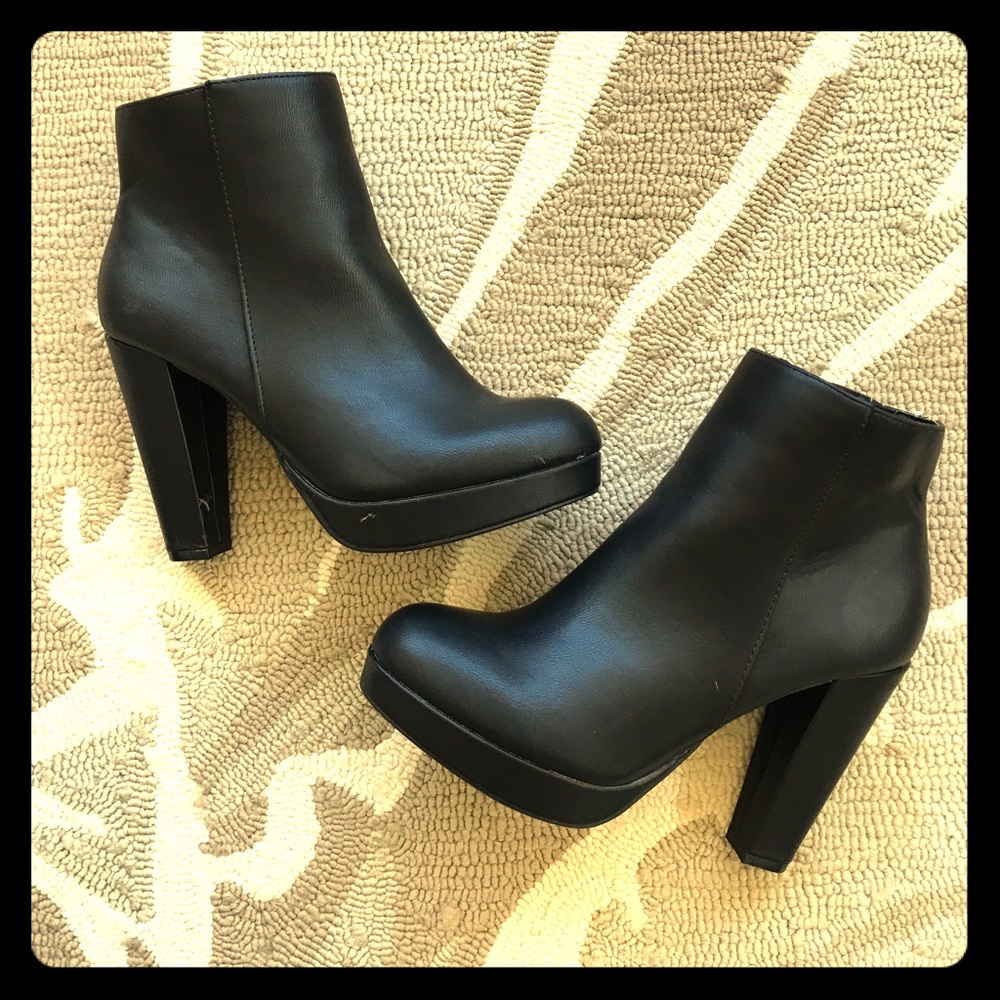 Black booties
