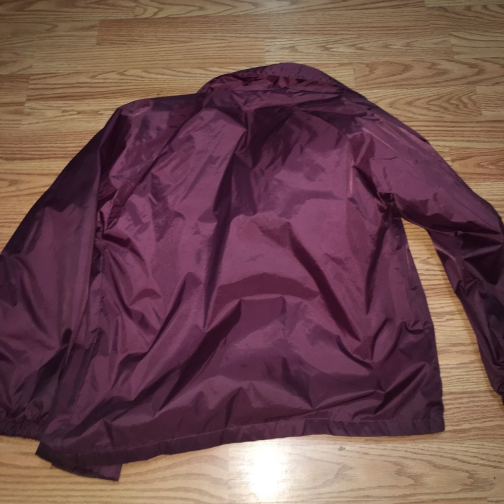 100% Authentic Active Ride Shop Maroon Windbreaker - Picture 4 of 4
