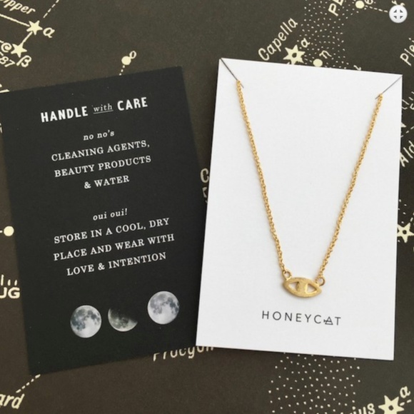 LAST ONE! Delicate Evil Eye Necklace - Picture 2 of 6