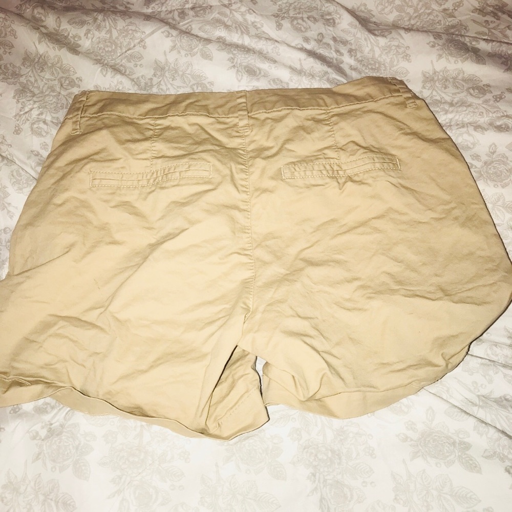 old navy khaki shorts