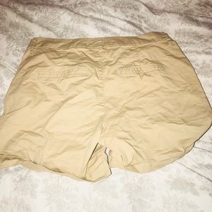 old navy khaki shorts