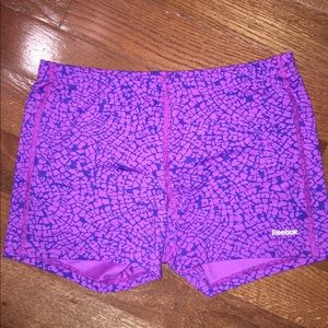 Reebok spandex volleyball shorts