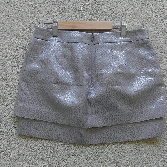 Express metallic mini skirt - Picture 2 of 2