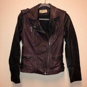 Michael Kors Authentic Leather Jacket