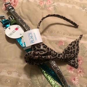 Three belts and headband