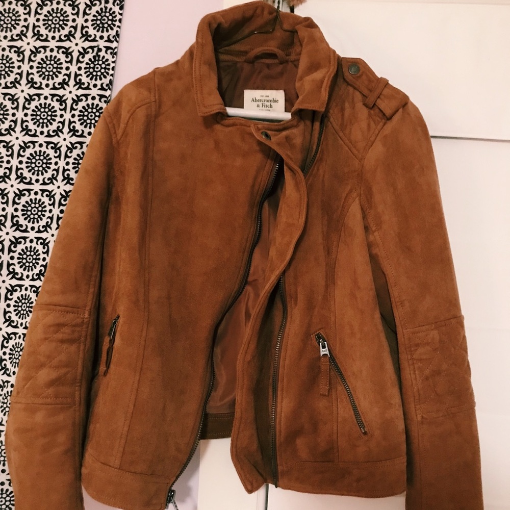 ABERCROMBIE SUEDE JACKET