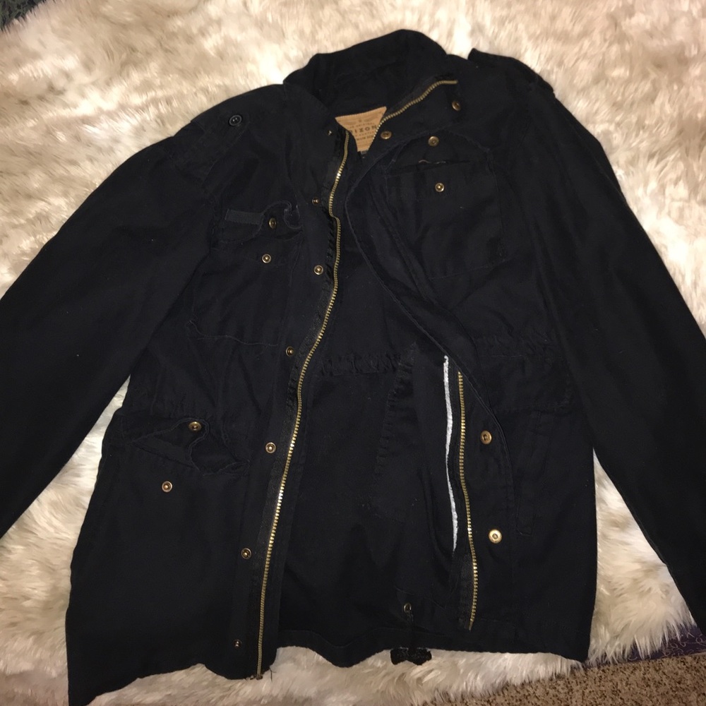 Black jacket hardly worn!