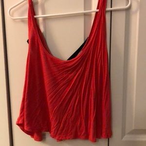Charlotte Russe Pink Bow Tank Top