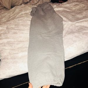 grey sweats