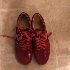 Red Bally Sneakers