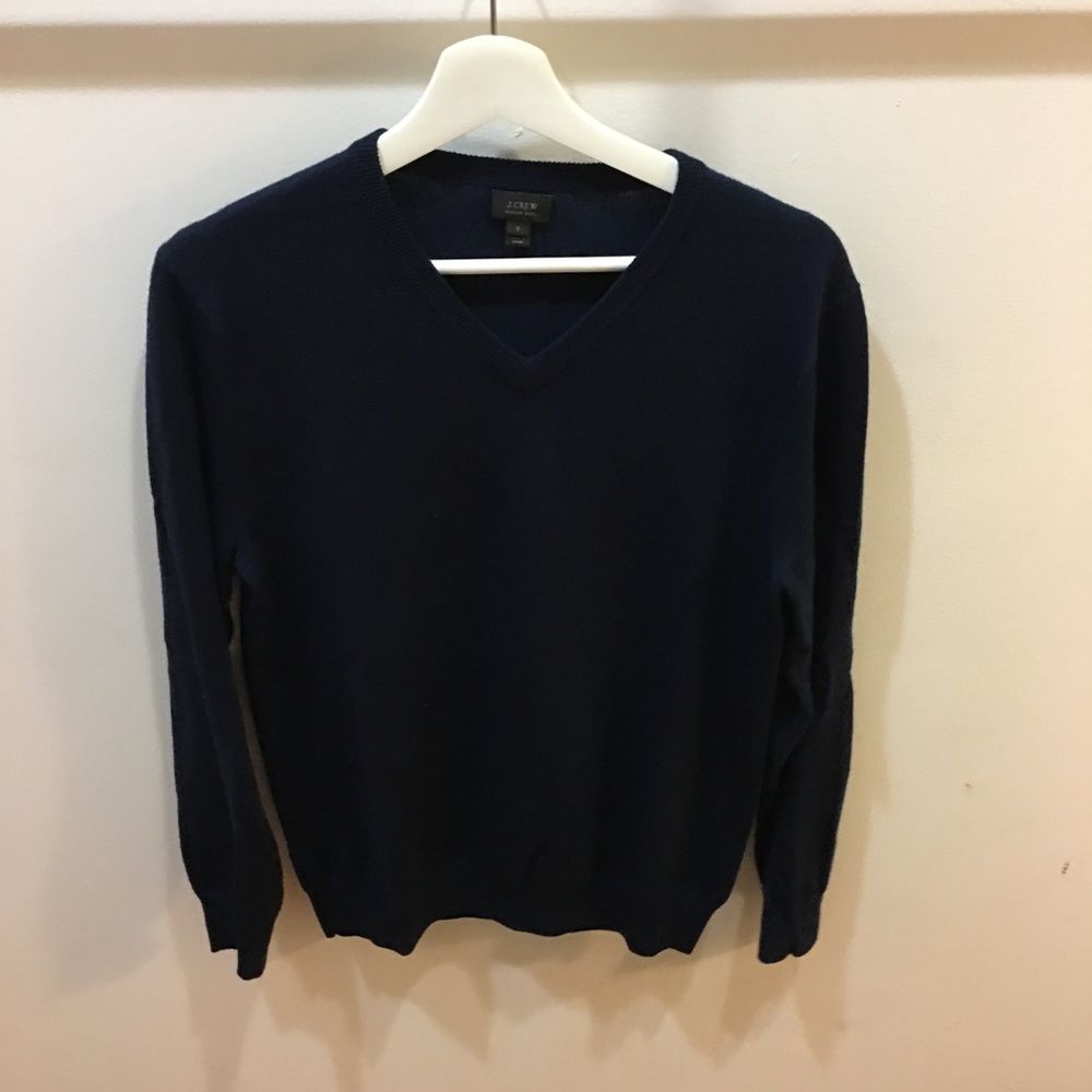 Dark Blue V-neck