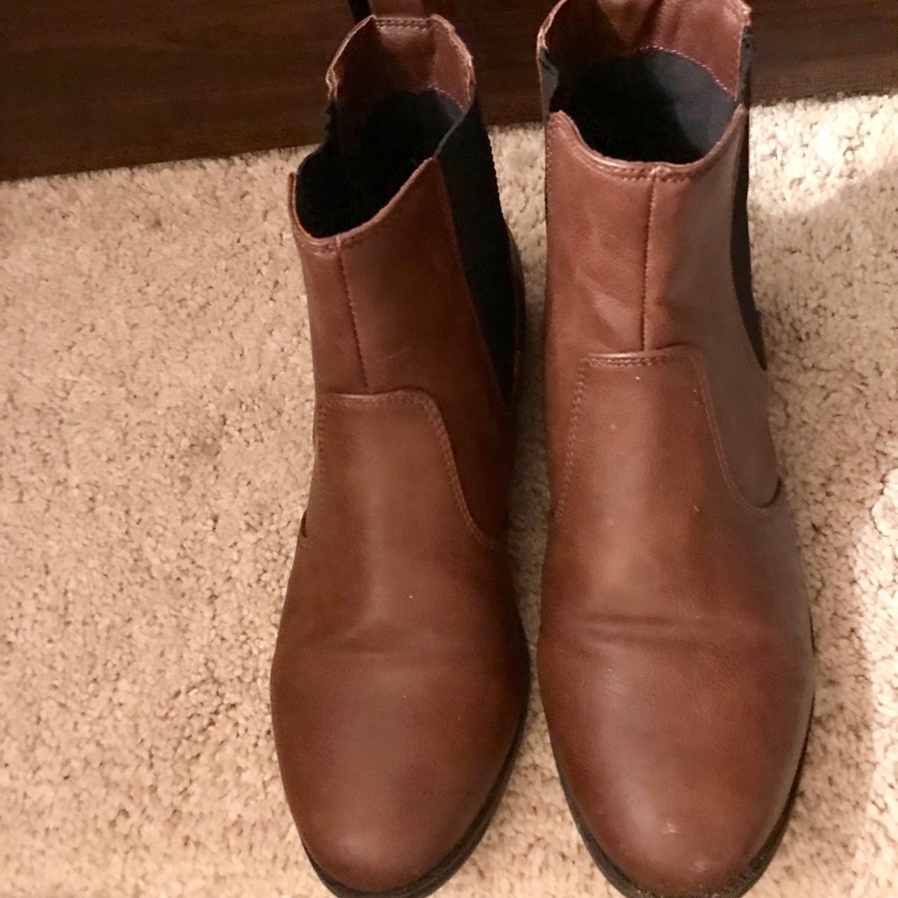 H&M faux leather booties