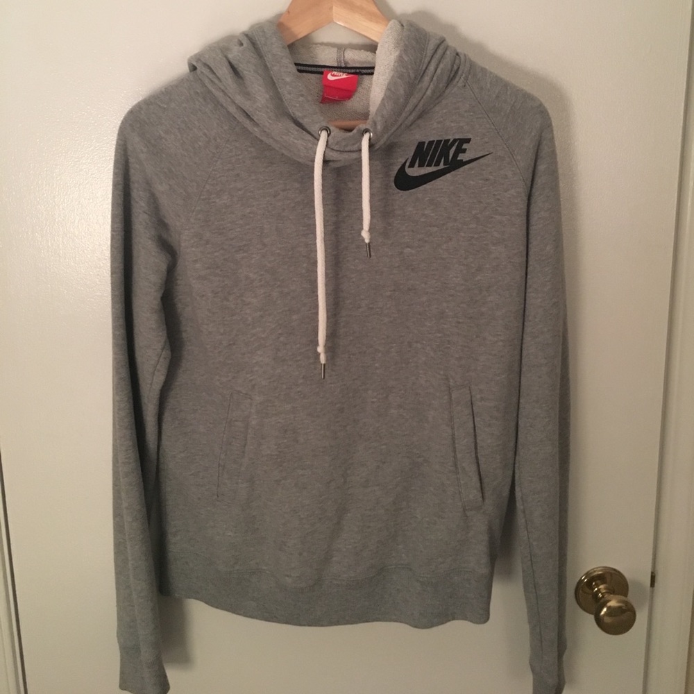 Grey Nike  Hoodie