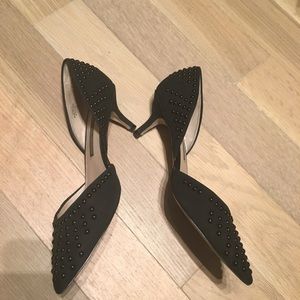 French connection black heels