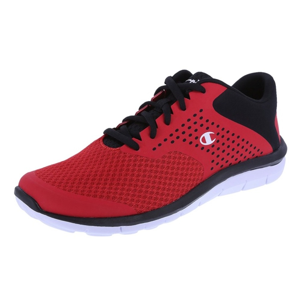 Champion Red Cross Trainer Tennis Shoes Size 7.5