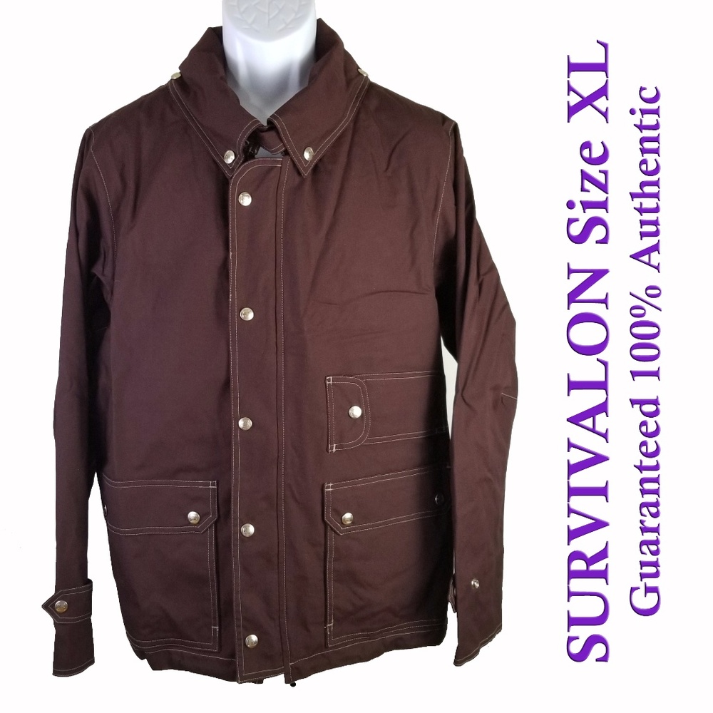 NWT Survivalon Men's Chestnut Cagney Jacket Sz XL