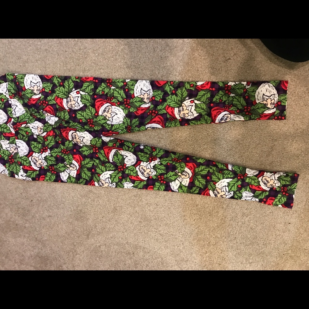 lularoe holiday leggings OS