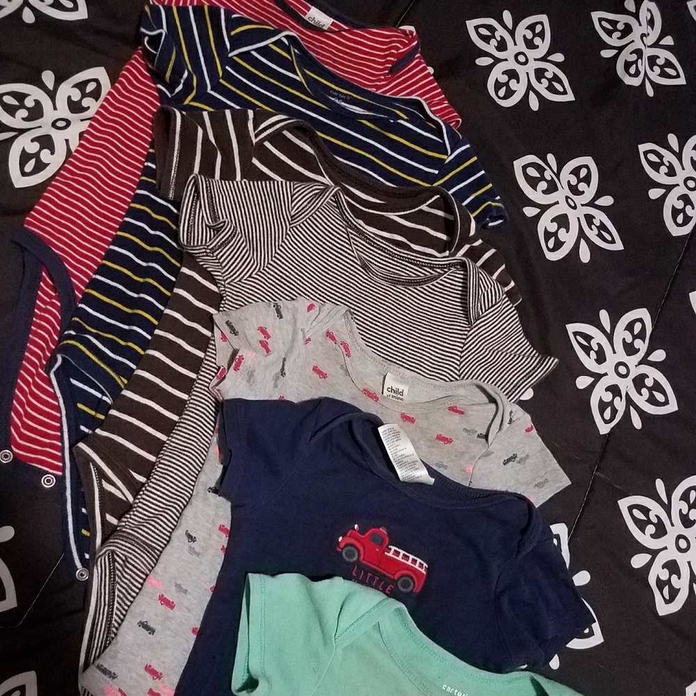 5 Carter's shirts